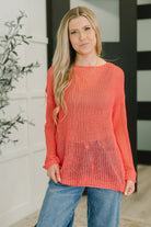 Desert Bloom Loose Knit Sweater Womens Ave Shops- Tilden Co.