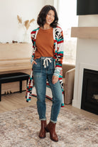 Stitch In Time Waffle Knit Top Tops Ave Shops- Tilden Co.