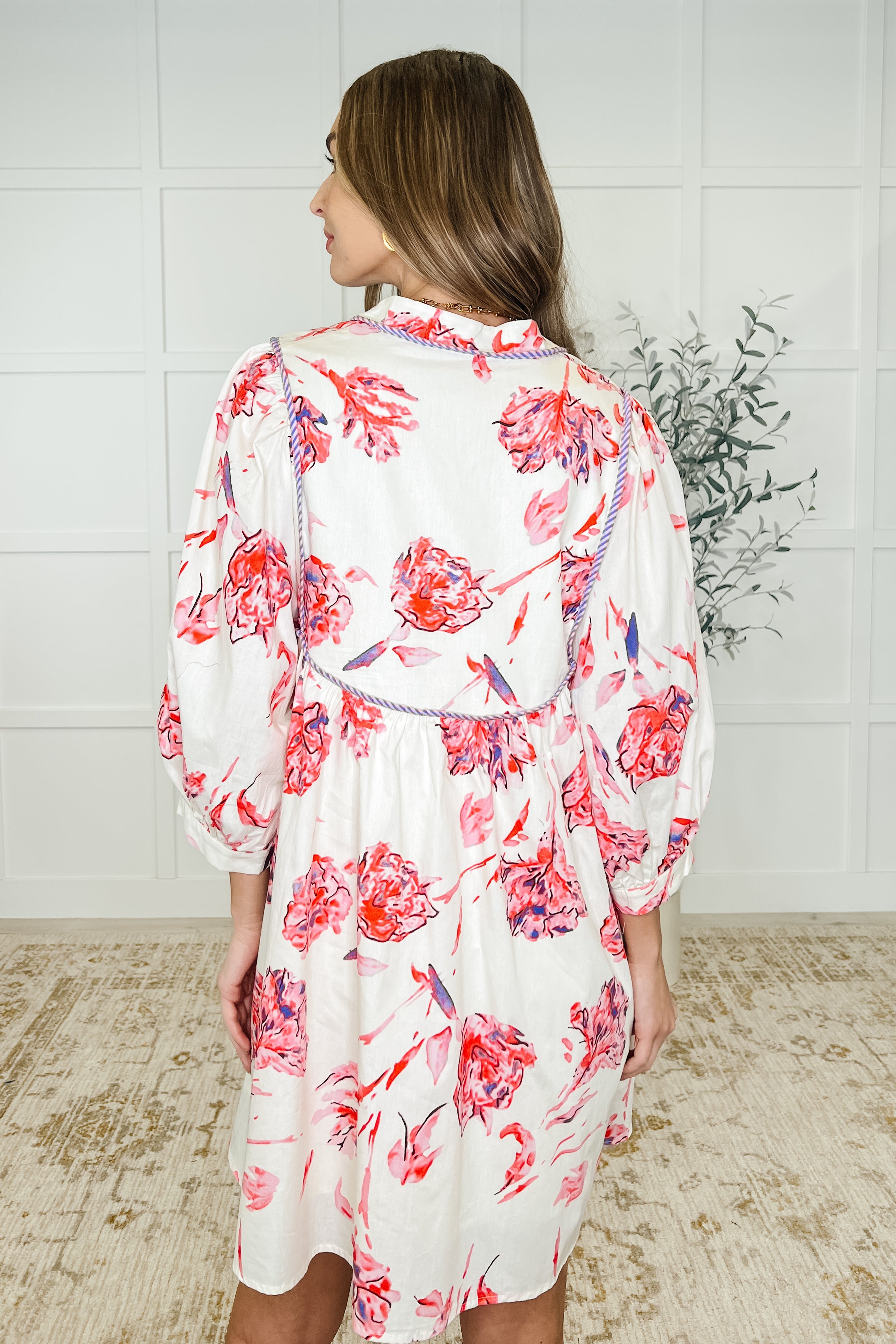 Destination Unknown Floral Dress Womens Ave Shops- Tilden Co.