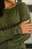 Dinner Plans Dolman Long Sleeve Womens Ave Shops- Tilden Co.