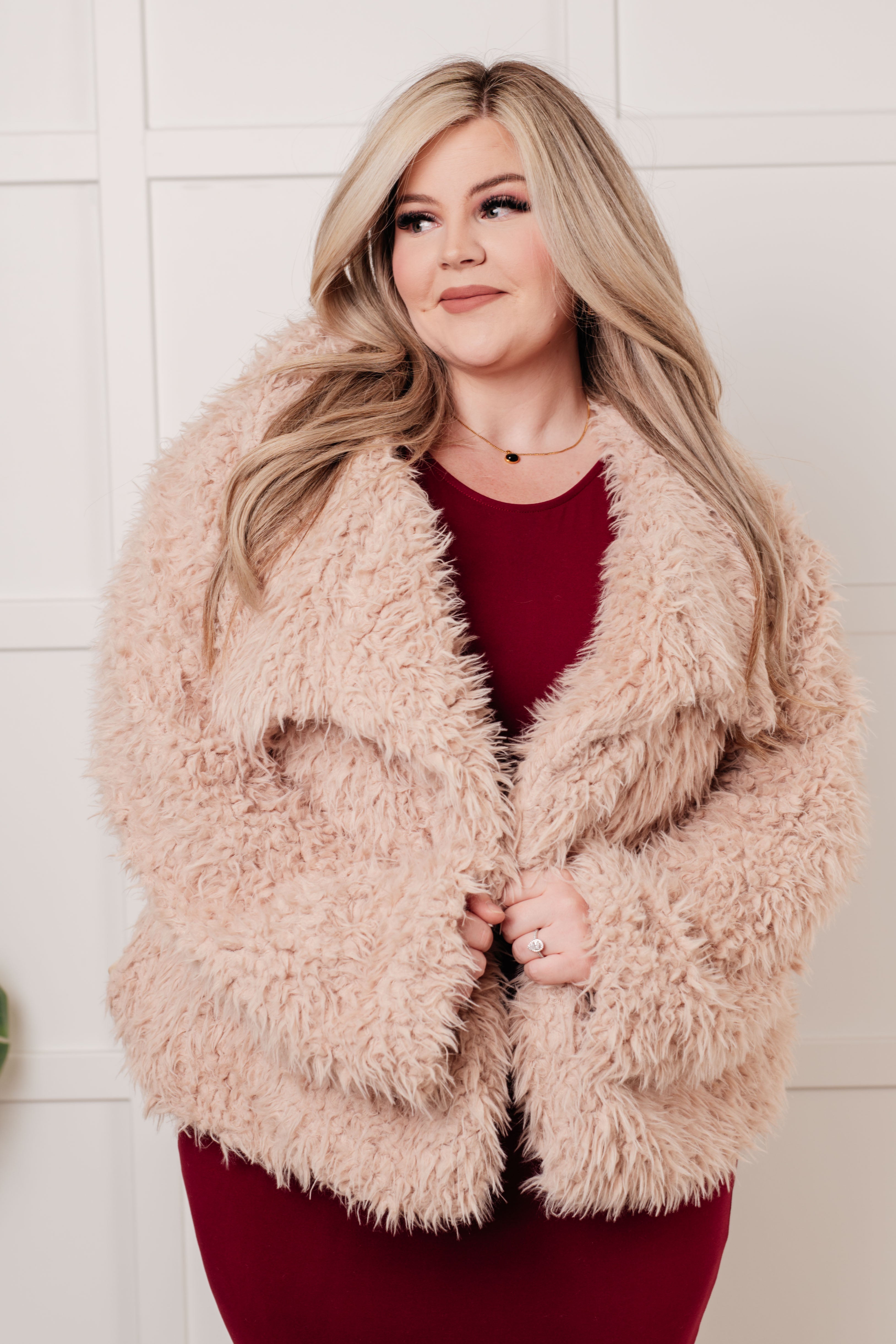 Disco Queen Faux Fur Coat    Layers Ave Shops- Tilden Co.