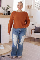 Don't Be Difficult Pullover Sweater Tops Ave Shops- Tilden Co.