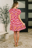 Don't You Go Away Balloon Sleeve Dress Knee Length Dress Ave Shops- Tilden Co.