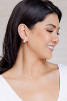 Double Pearl Stud Earrings    Accessories Ave Shops- Tilden Co.