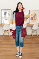 Drive Downtown Dolman Sleeve Top in Wine Tops Ave Shops- Tilden Co.