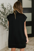 Easy Hustle High Neck Dress in Black Womens Ave Shops- Tilden Co.