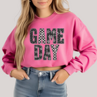 Edgy Gameday in Pink Sweatshirt Womens Ave Shops- Tilden Co.