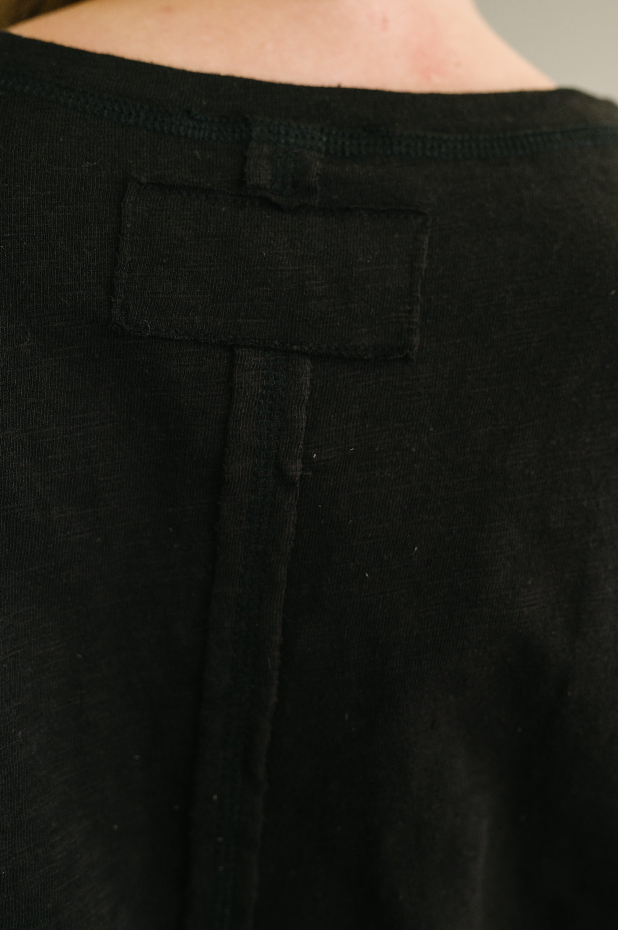 Effortless Edit Boxy Tee in Black T-Shirt Ave Shops- Tilden Co.