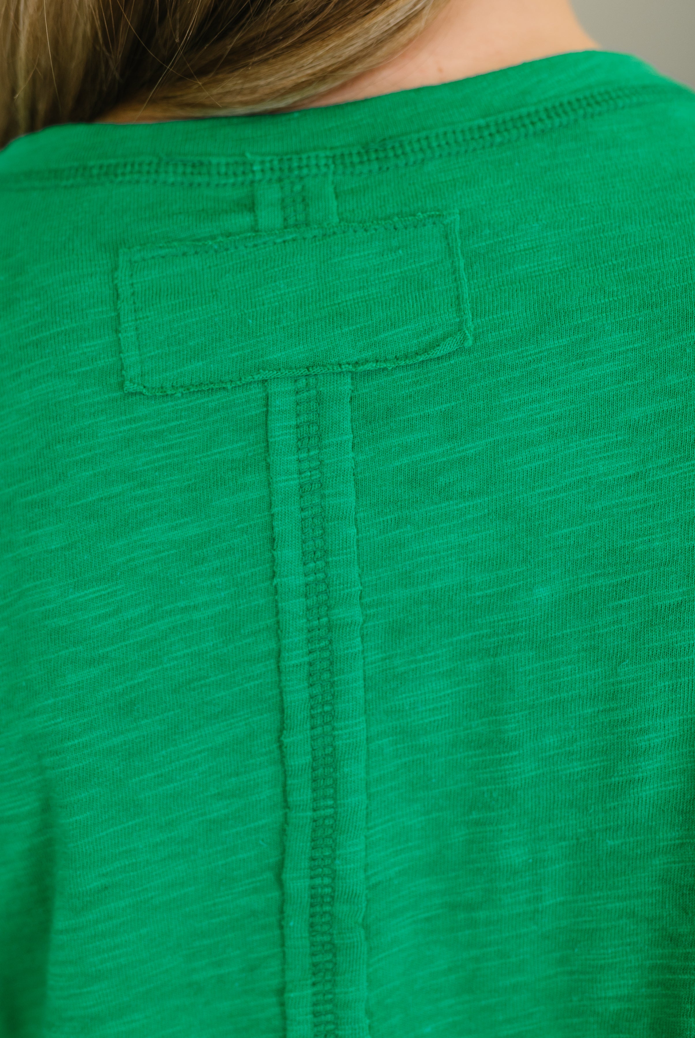 Effortless Edit Boxy Tee in Kelly Green T-Shirt Ave Shops- Tilden Co.