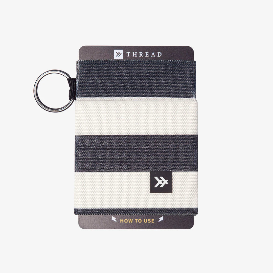 Thread Elastic Wallet Rugby Rugby  Wallets & Money Clips Thread- Tilden Co.