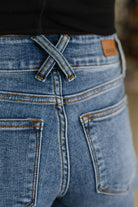 Elsie High Rise Double Button Wide Leg Jeans Womens Ave Shops- Tilden Co.
