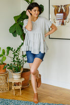 Endless Memories Tiered Babydoll Top Tops Ave Shops- Tilden Co.