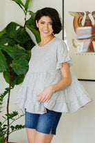 Endless Memories Tiered Babydoll Top Tops Ave Shops- Tilden Co.