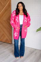 Enough Anyways Floral Cardigan in Pink    Layers Ave Shops- Tilden Co.