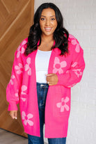 Enough Anyways Floral Cardigan in Pink    Layers Ave Shops- Tilden Co.