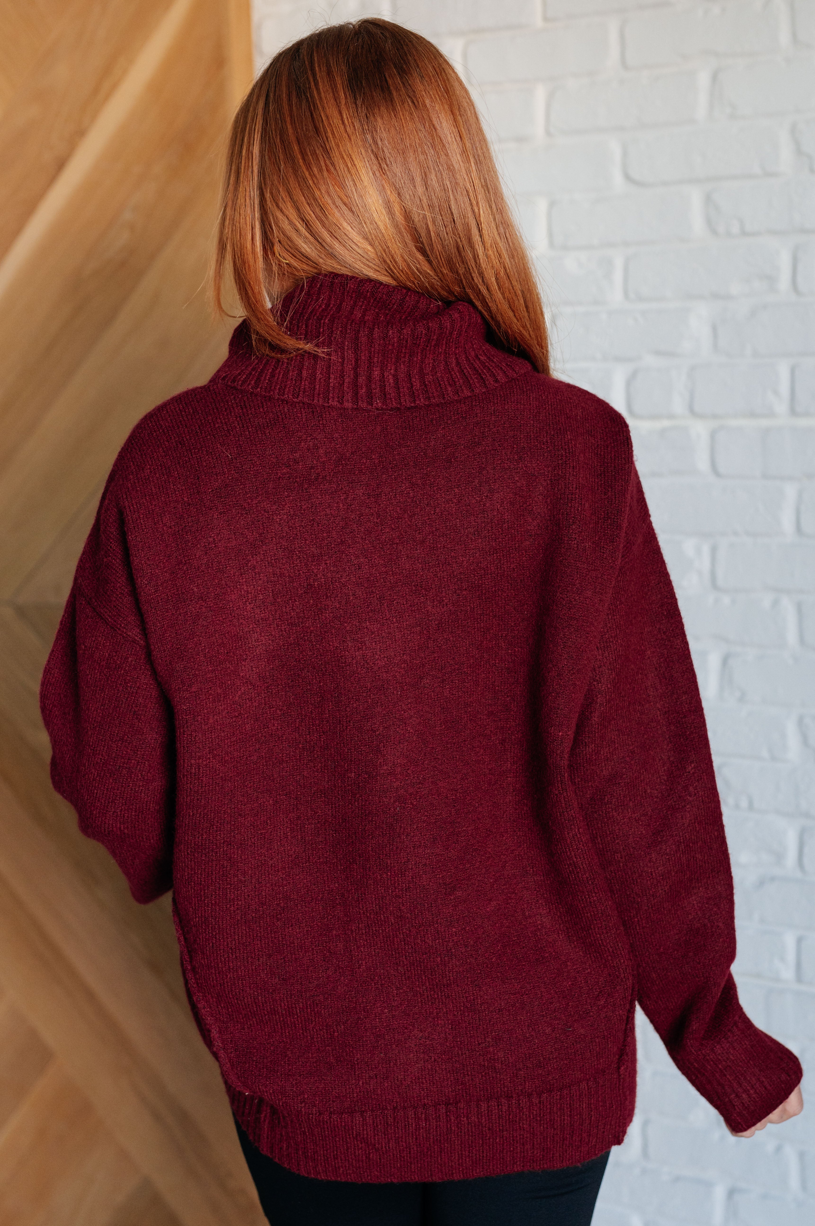 Envelop Me Turtleneck Sweater Tops Ave Shops- Tilden Co.