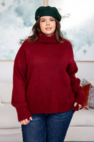 Envelop Me Turtleneck Sweater Tops Ave Shops- Tilden Co.