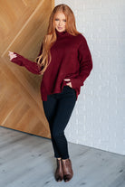 Envelop Me Turtleneck Sweater Tops Ave Shops- Tilden Co.