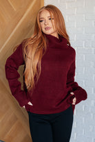 Envelop Me Turtleneck Sweater Tops Ave Shops- Tilden Co.