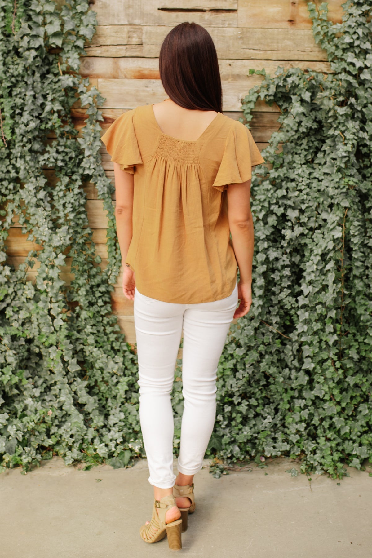 Envy Me Top in Taupe    Womens Ave Shops- Tilden Co.