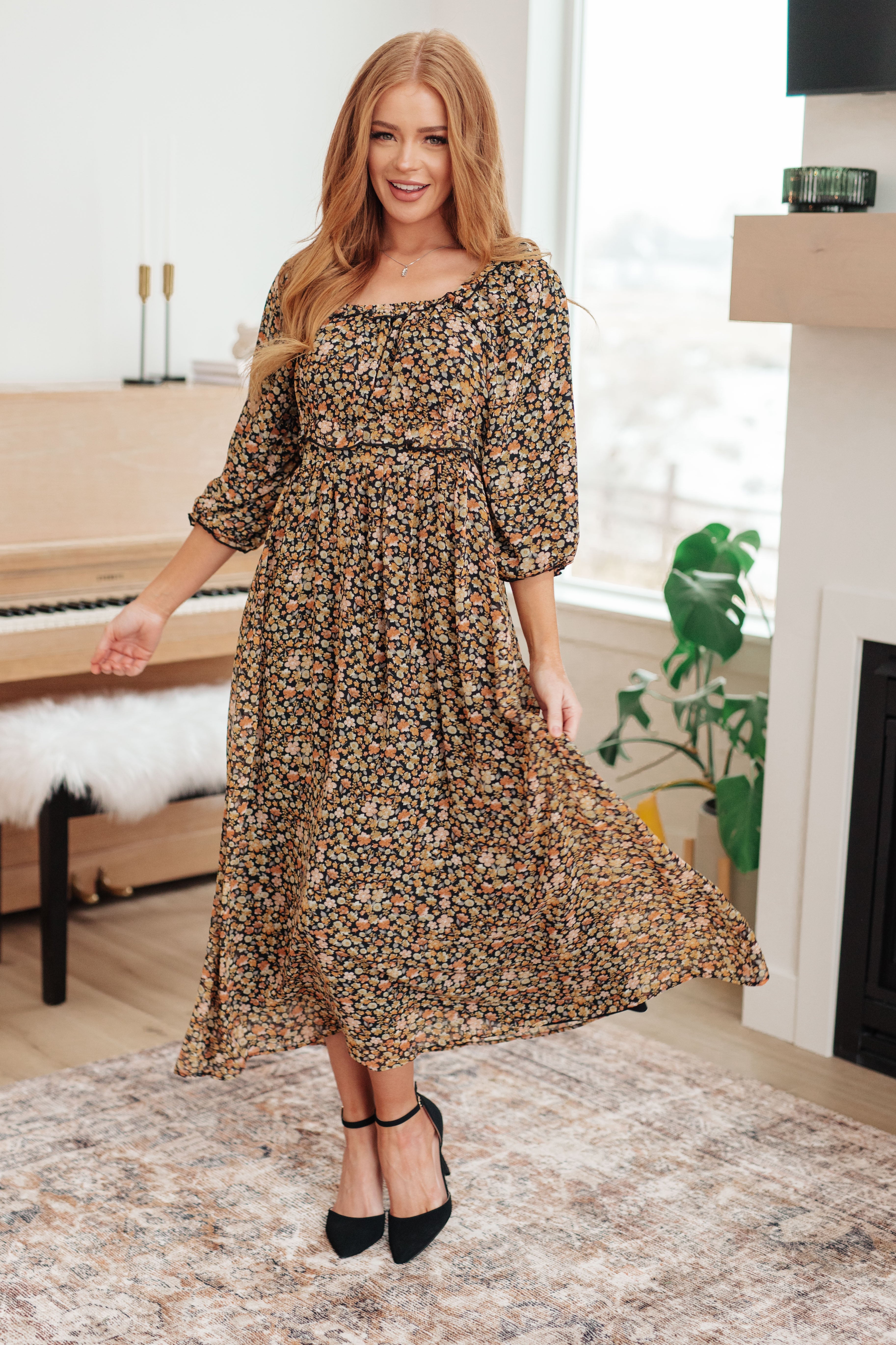 Ever So Briefly Floral Maxi Dress Dresses Ave Shops- Tilden Co.