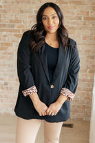 Every Day Blazer in Black    Layers Ave Shops- Tilden Co.