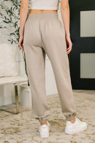 Every Second, Every Hour Jogger Bottoms in Ash Mocha Womens Ave Shops- Tilden Co.