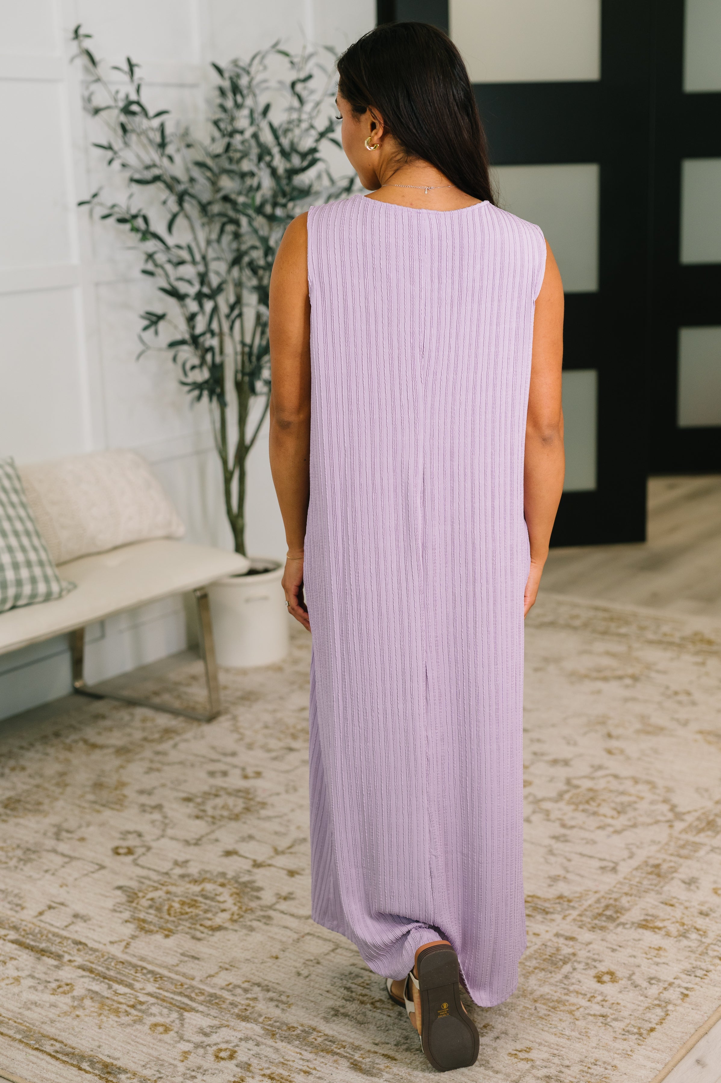 Everything She Wants Sleeveless Maxi Dress in Lavender Womens Ave Shops- Tilden Co.