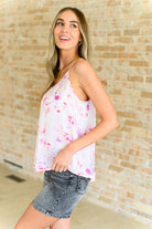 Everything is Fine Floral Camisole Tops Ave Shops- Tilden Co.