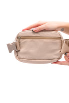 Everywhere I Go Crossbody Belt Bag in Khaki Accessories Ave Shops- Tilden Co.