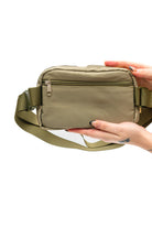 Everywhere I Go Crossbody Belt Bag in Olive Accessories Ave Shops- Tilden Co.