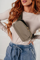 Everywhere I Go Crossbody Belt Bag in Olive Accessories Ave Shops- Tilden Co.