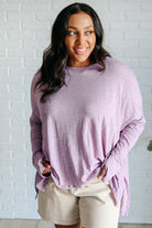 Face It Together Step Hem Pullover    Tops Ave Shops- Tilden Co.