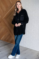 Fantastic in Fleece Jacket in Black    Layers Ave Shops- Tilden Co.