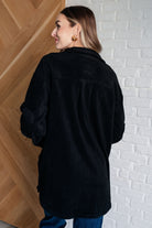 Fantastic in Fleece Jacket in Black    Layers Ave Shops- Tilden Co.