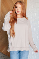 Feels Right Long Sleeve Top Tops Ave Shops- Tilden Co.