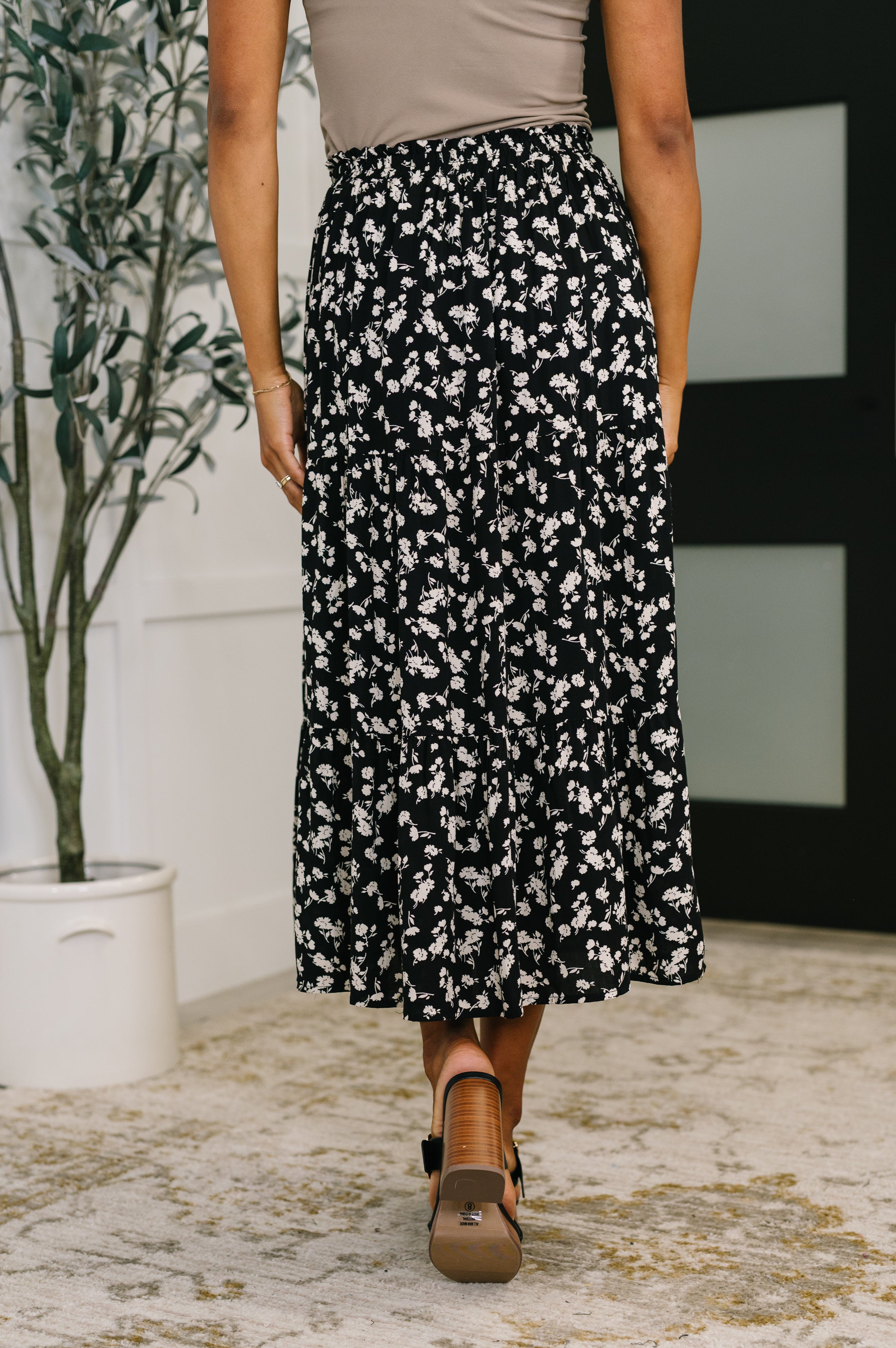 Fielding Flowers Floral Skirt Bottoms Ave Shops- Tilden Co.
