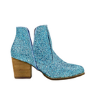 Fiera Booties in Blue    Shoes Ave Shops- Tilden Co.