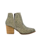 Fiera Booties in Bronze Shoes Ave Shops- Tilden Co.