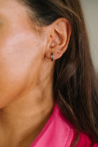 Final Touch Sterling Silver Earrings Womens Ave Shops- Tilden Co.