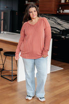 First and Foremost Rib Knit Top Tops Ave Shops- Tilden Co.