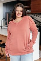 First and Foremost Rib Knit Top Tops Ave Shops- Tilden Co.