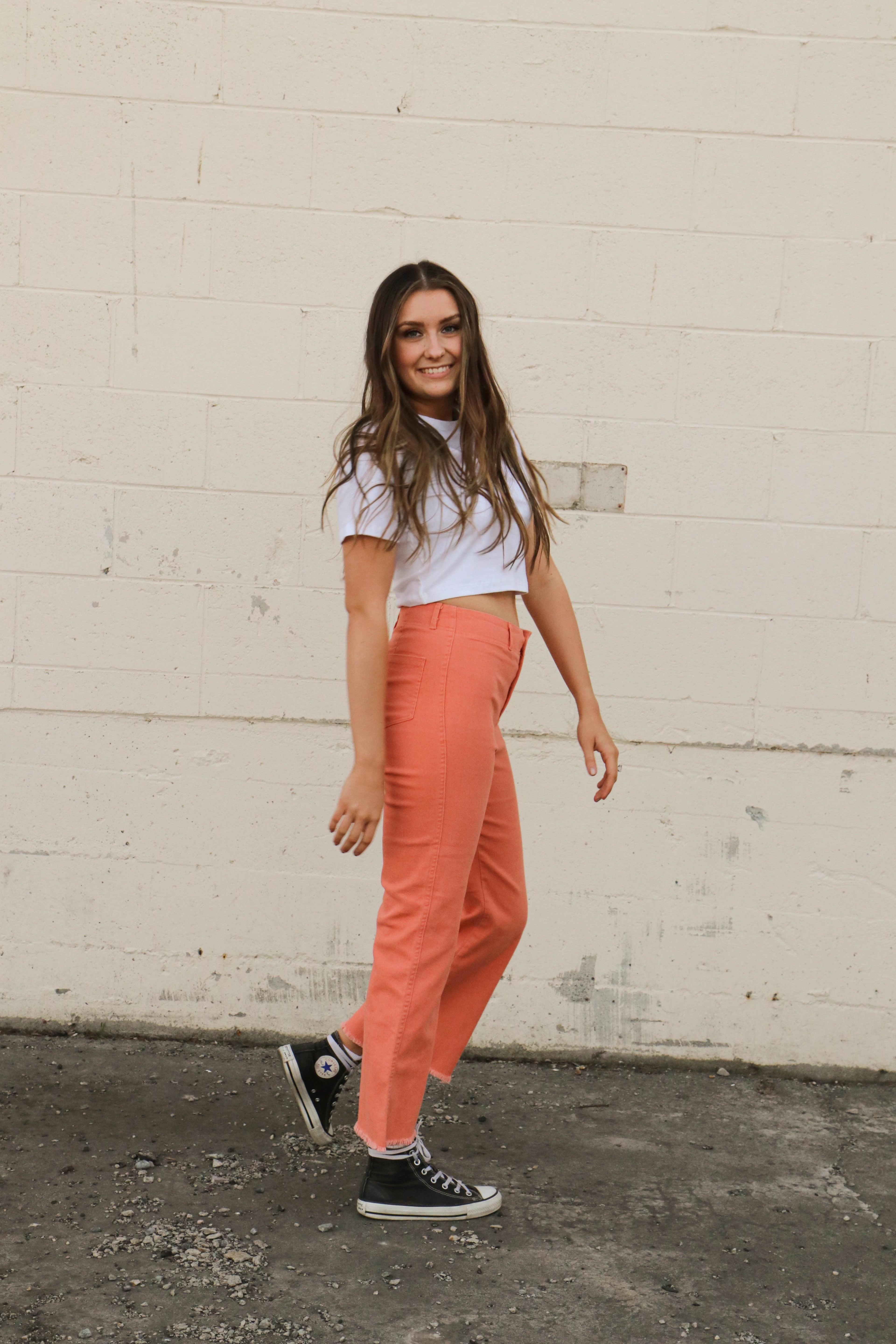 Judy Cotton Stretch Pants Casual Pants La Miel- Tilden Co.