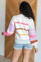 Flawless Features Striped Sweater    Tops Ave Shops- Tilden Co.