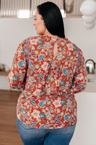 Floral Delight Blouse Blouses Ave Shops- Tilden Co.