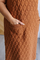 Free Falling Quilted Midi Dress    Dresses Ave Shops- Tilden Co.