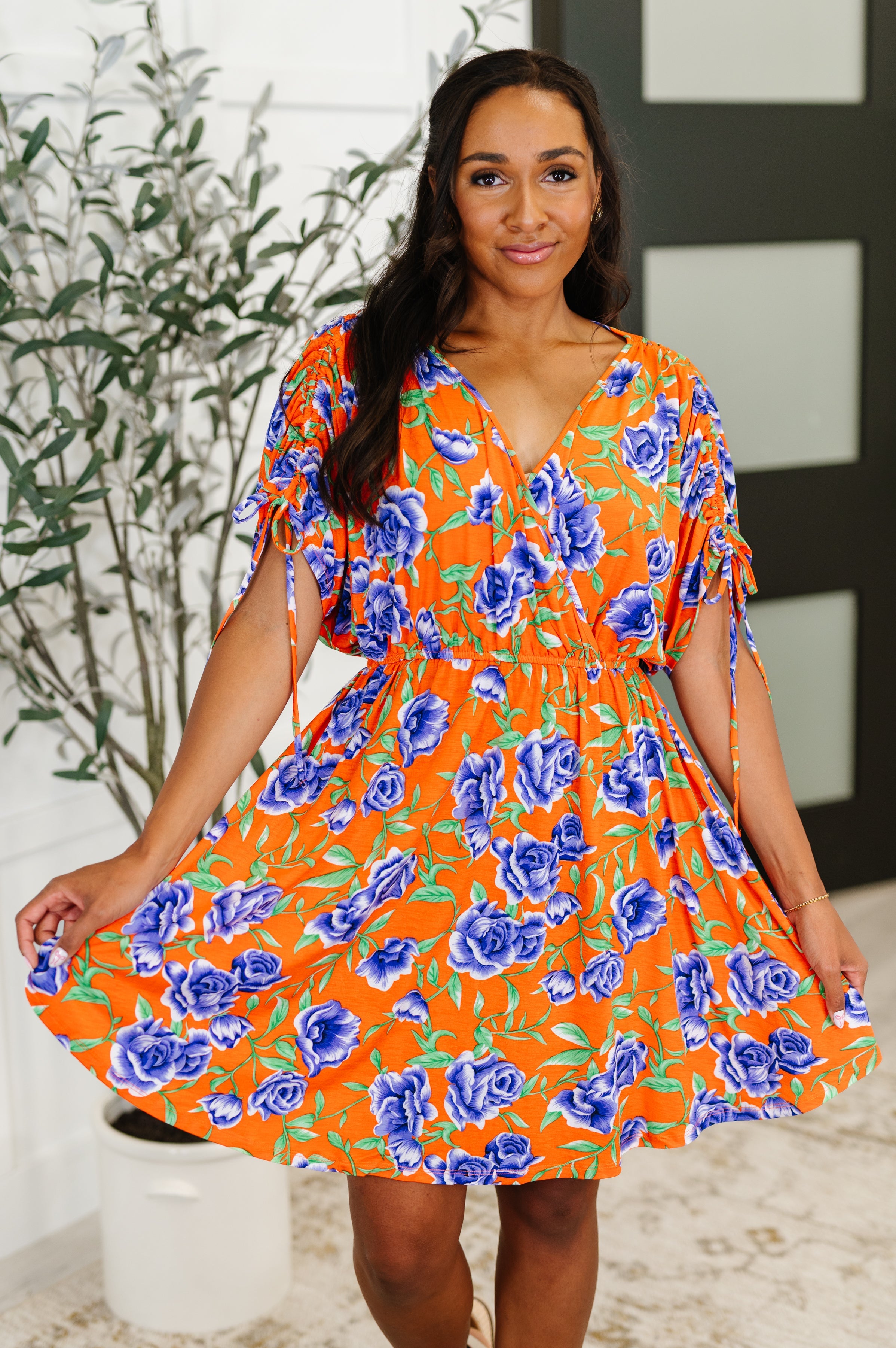 Frock Star V-Neck Skort Dress Womens Ave Shops- Tilden Co.