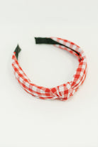 Fruit Pickin' Gingham Headband Womens Ave Shops- Tilden Co.