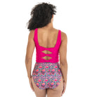 Triple Bow Back Tankini Top Swim Top Janela Bay- Tilden Co.