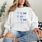 Love Like Jesus Graphic Sweatshirt Womens Ave Shops- Tilden Co.